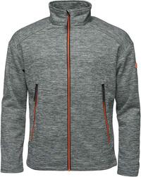 LOAP Gamor Sweat Sport Homme — Gris, L — Capuche Fixe et 2 Poches Zippées