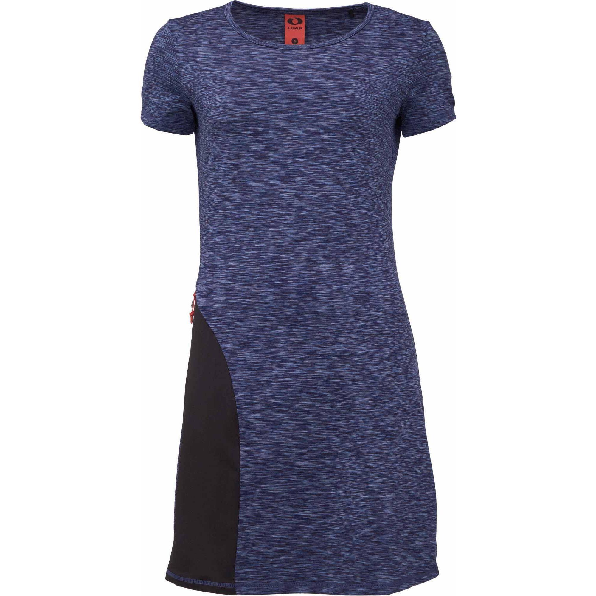 Women's Health - Robe Loap Mapsa Femme — Séchage Rapide, S - Robe - Bleu|noir - S - Decathlon