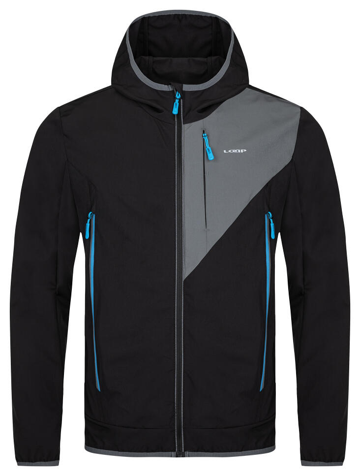 ZONE PERFECT Loap Ural Herren Softshelljacke, winddicht, Slim Fit