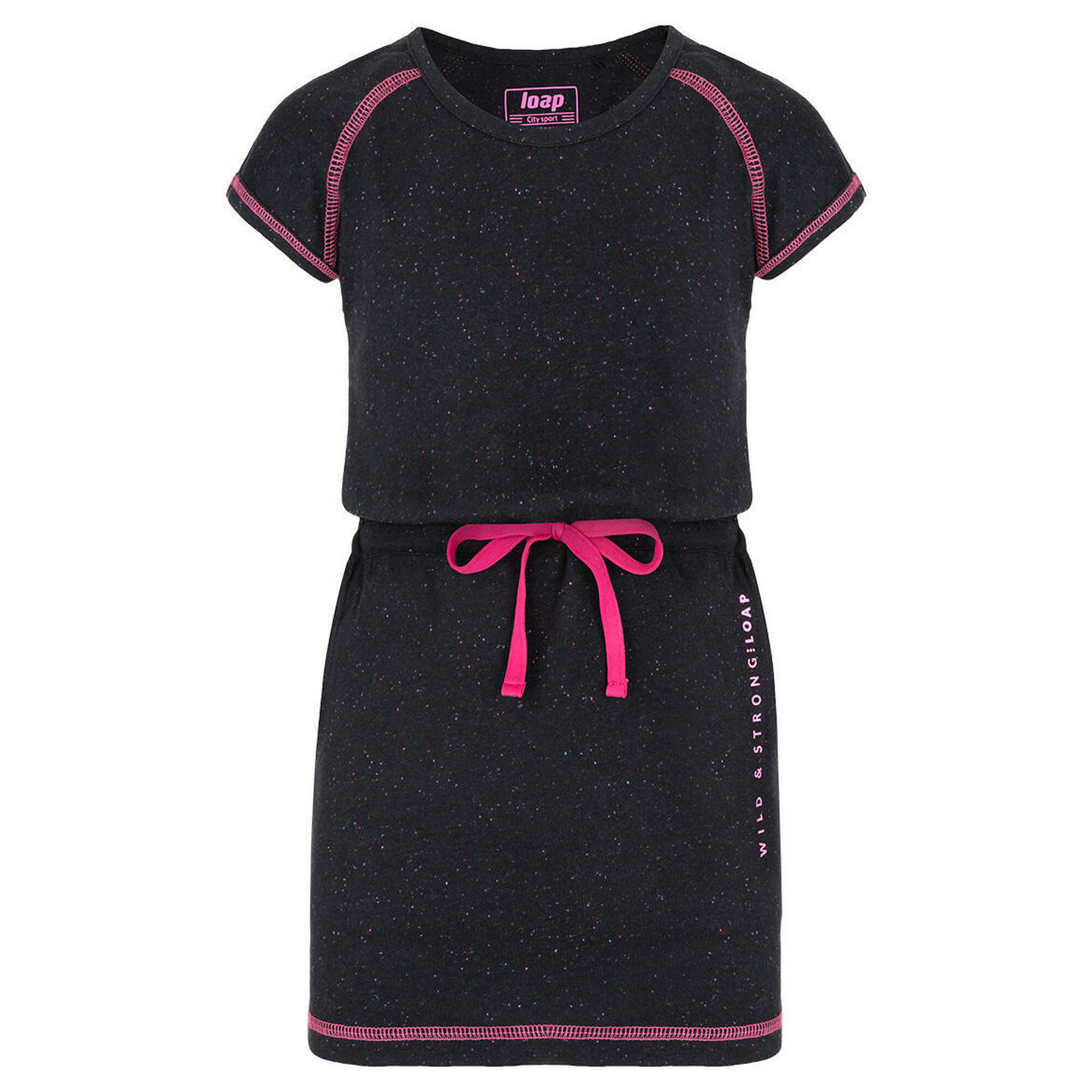 Glomex - Robe Loap Buggi Pour Fille, Taille 128 — Respirante - Robe - Rose|violet - 8 Ans / 128 Cm - Decathlon