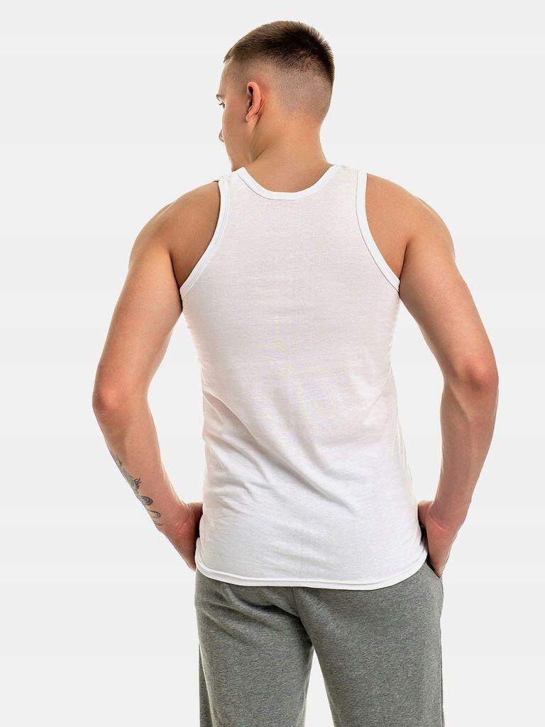 Cotton Crown Herren A-Shirt - 100 % Baumwolle, Loose Fit 3/7