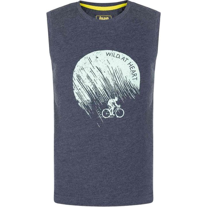 Glemo Loap Boor fiú tanktop 140 légáteresztő pamut ZEAGLE Decathlon