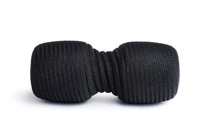 Twin foam roller - 30 cm - zwart