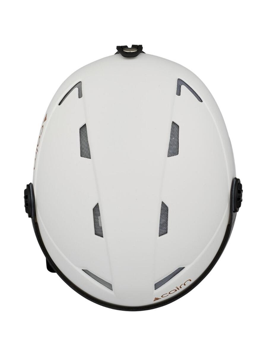 Skihelm met Vizier - Orbit - Mat White Coffee 2/3