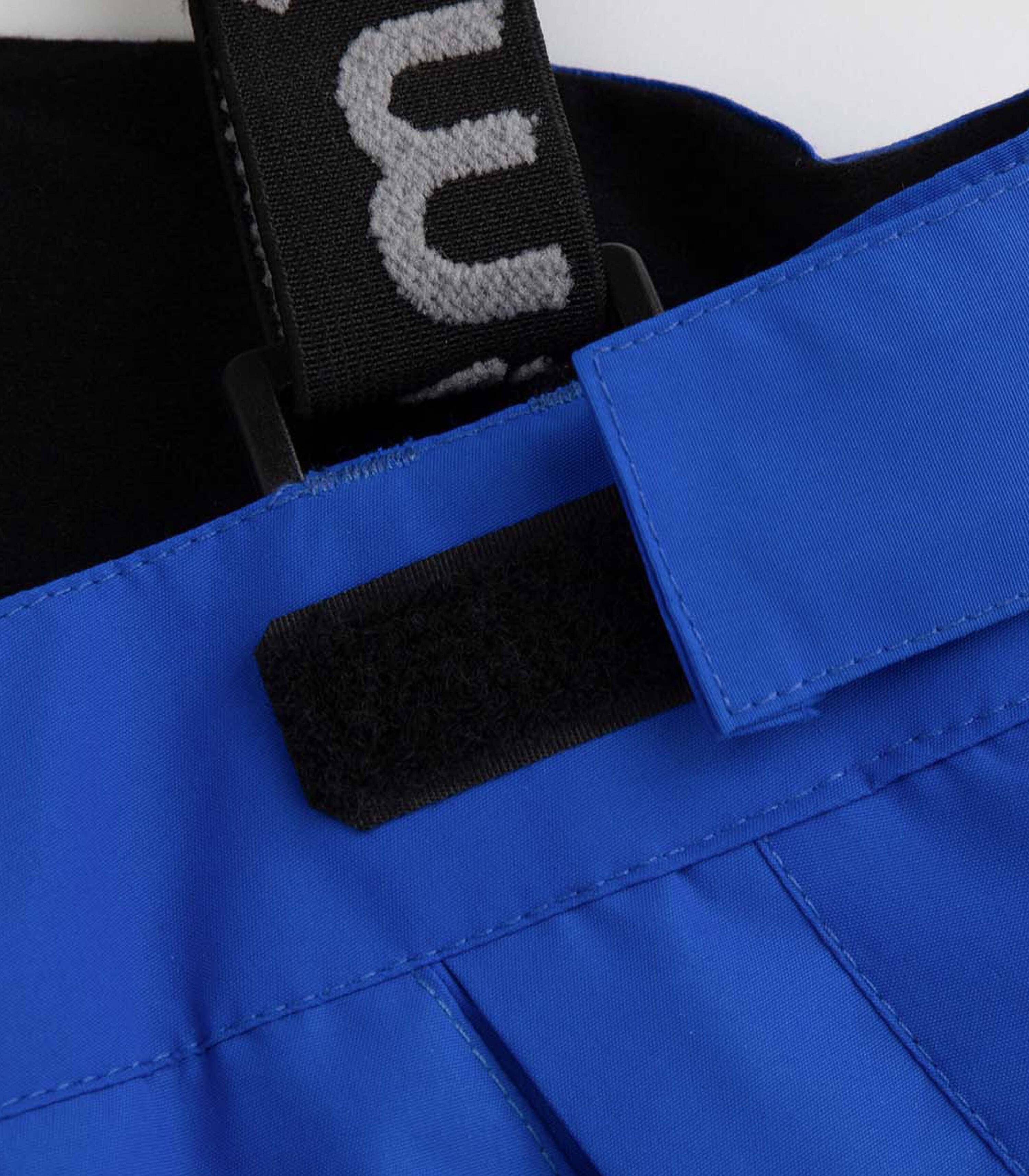 Jungen Skihose mit Trägern  ZL5 blau 3/7