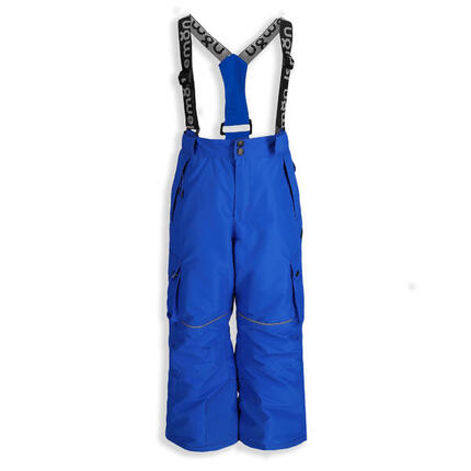 Jungen Skihose mit Trägern ZL5 blau