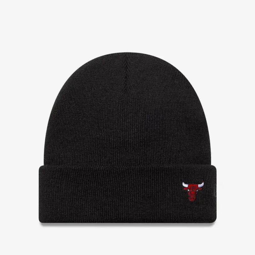 New Era KNIT MEDIUM Beanie-Black