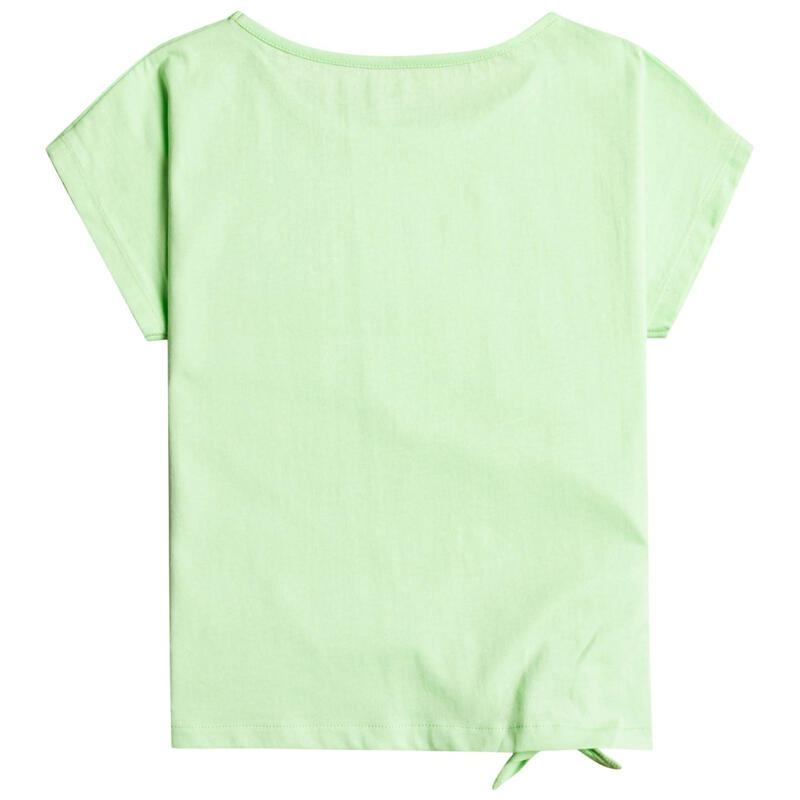 Tricou cu mânecă scurtă pentru fete Roxy Pura Playa verde