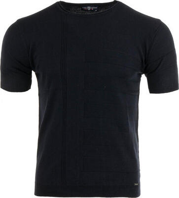 Jimmy sanders zeus t-shirt heren navy m - slim fit