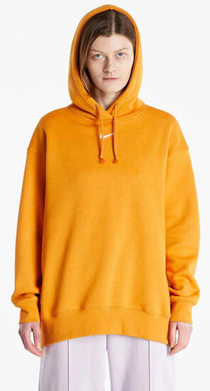 Nike Damen Fleece-Hoodie Orange 3X