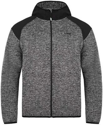 Felpa uomo M – fodera in pile cappuccio imbottito zip impermeabile