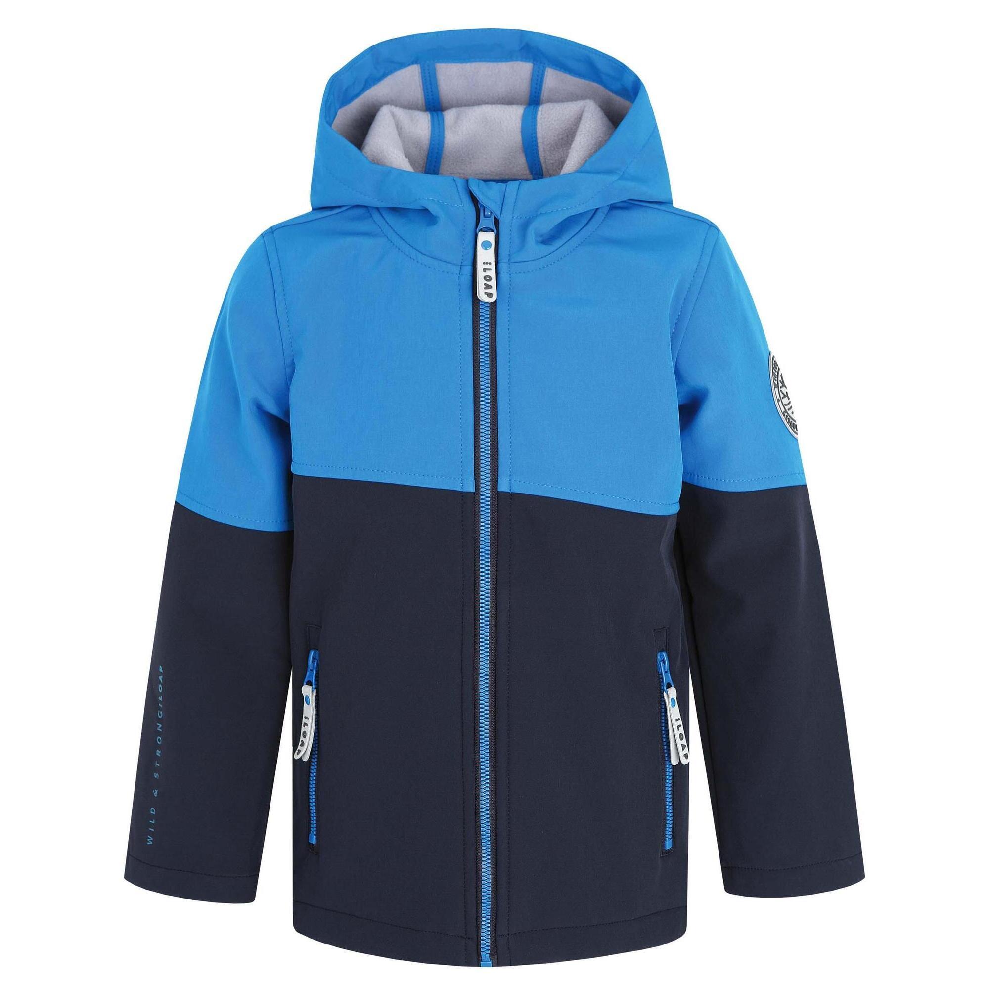 Zeagle - Glemo Veste Softshell London Enfant 152 – Imperméable, Coupe-vent - Softshell - Bleu|vert - Decathlon