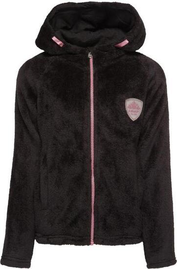 LOAP Chemila sweat fille noir/rose 146-152
