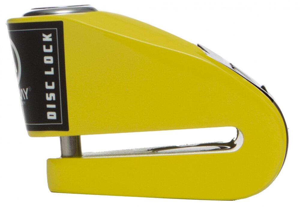 ANTIVOL BLOC DISQUE ALARME B-LOCK-06 JAUNE NOIR AUVRAY 4/6