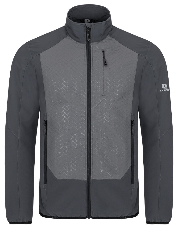 ZEAGLE Herrenjacke Loap Urval dunkelgrau mit Kapuze