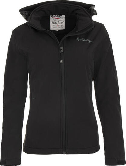 Glemo Spitsbergen Damen-Softshelljacke – winddicht, wasserabweisend