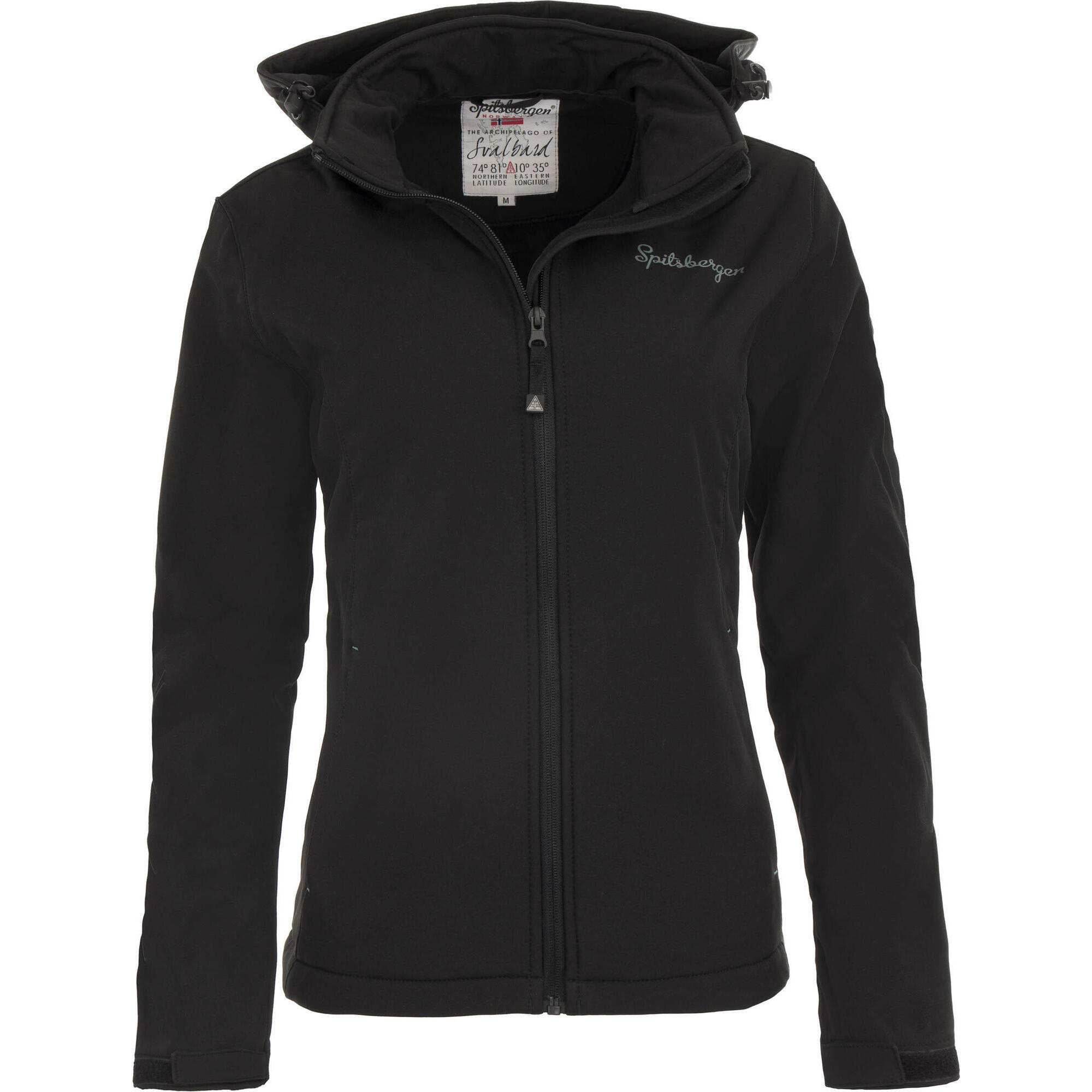 Glomex - Glemo Spitsbergen Veste Softshell Femme – Coupe‑vent, Déperlante - Softshell - Noir - Decathlon