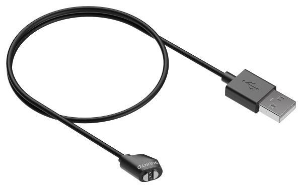 Cabo de carregamento para os auscultadores Sonic e Wing ciclismo Preto Suunto 2/3