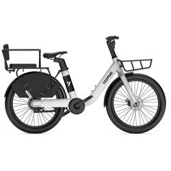 Vélo Cargo Compact YEEP.ME DAY COMPACT “Pack Cargo” Blanc - boite vitesses auto