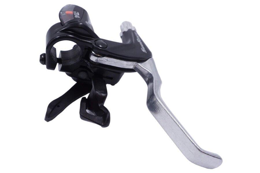 Ajusteur de levier de frein Sunrace STM406 - Noir Argenté 3/4