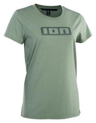 ION Bike Damen T-Shirt Logo kurzarm grün