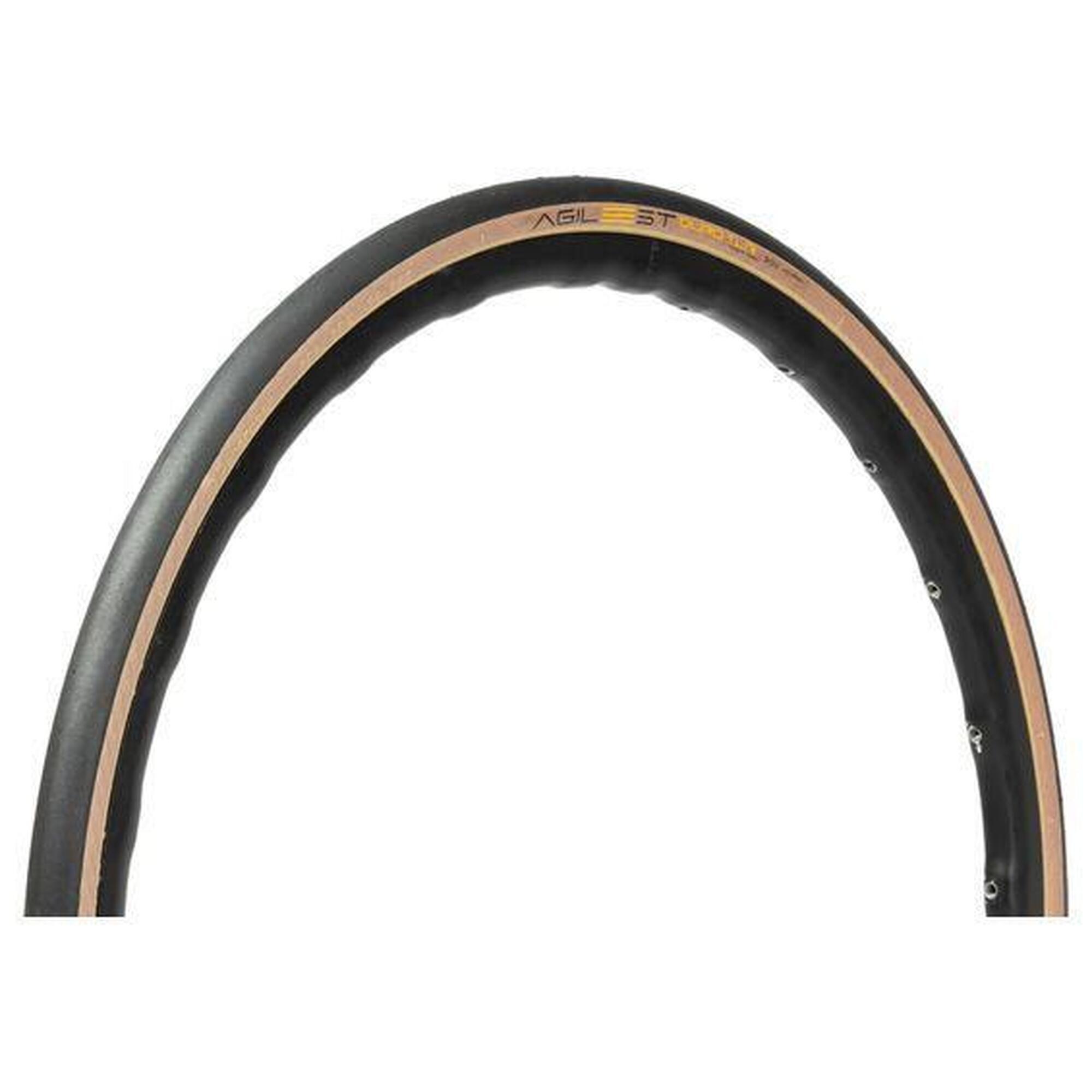 Panaracer - Pneu Route Panaracer Agilest Duro 700 Mm Tubeless Ready Souple Zsg Agile Compoun - Pneu - Marron - 28-622 - Decathlon