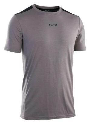 Maillot de corps VTT manches Courtes ION Mérinos Gris Homme 1/2