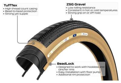 Panaracer GravelKing SemiSlick 700C Tubeless Ready - Limited Color