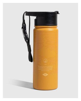 Garrafa isotérmica United By Blue 532 ml – Ondas/Branco 3/4