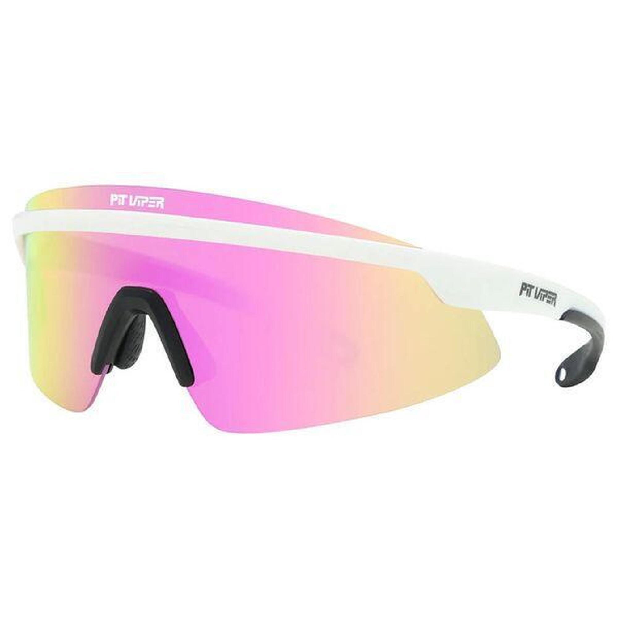 Pit Viper - Lunette De Soleil Pit Viper The Miami Nights Skysurfer Polarized Rose - Lunettes De Soleil - Gris|jaune|rose|vert - No Size - Decathlon