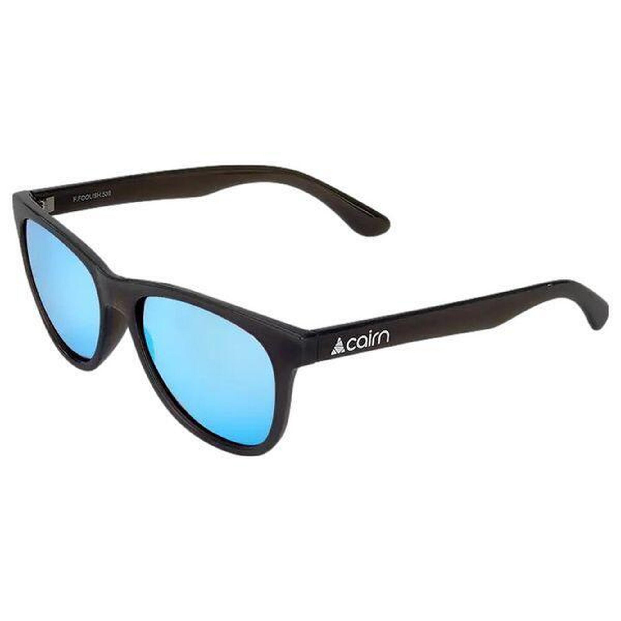 Lunettes Unisexe Cairn Foolish Noir mat/Bleu CAIRN Decathlon
