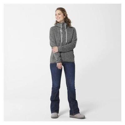 Lafuma kempe hoodie dames fleece grijs
