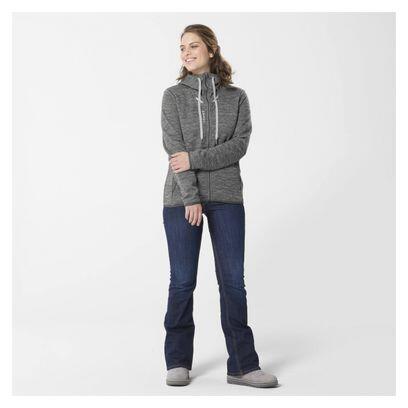 Lafuma Kempe Hoodie Damen Fleecejacke Grau L