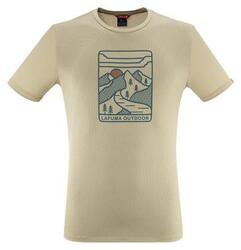 T-shirt à Manches Courtes Lafuma Corporate Homme Beige