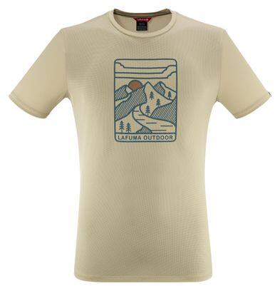Camiseta de manga corta Lafuma Corporate Beige