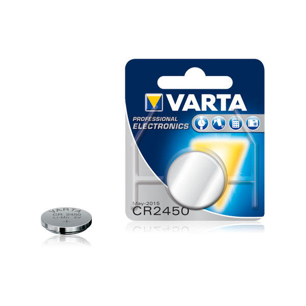 Varta CR2450 3V Lithium-Knopfzelle 2/2