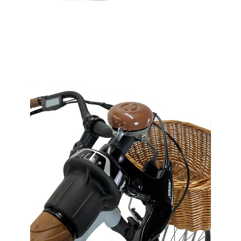 Bicicletă electrică de oraș Dolce Vita by Canellini VENERE damă cu genți și coș