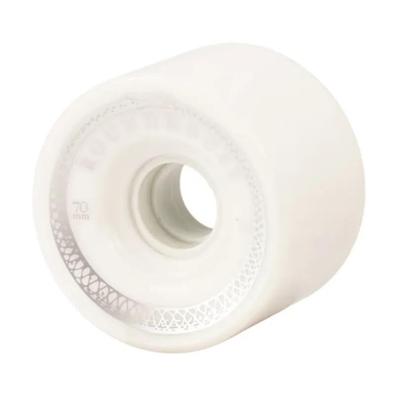 Skateboard-Räder - Roundhouse Mag Smoke - 70mm/78a - Shell White - Carver 3/3