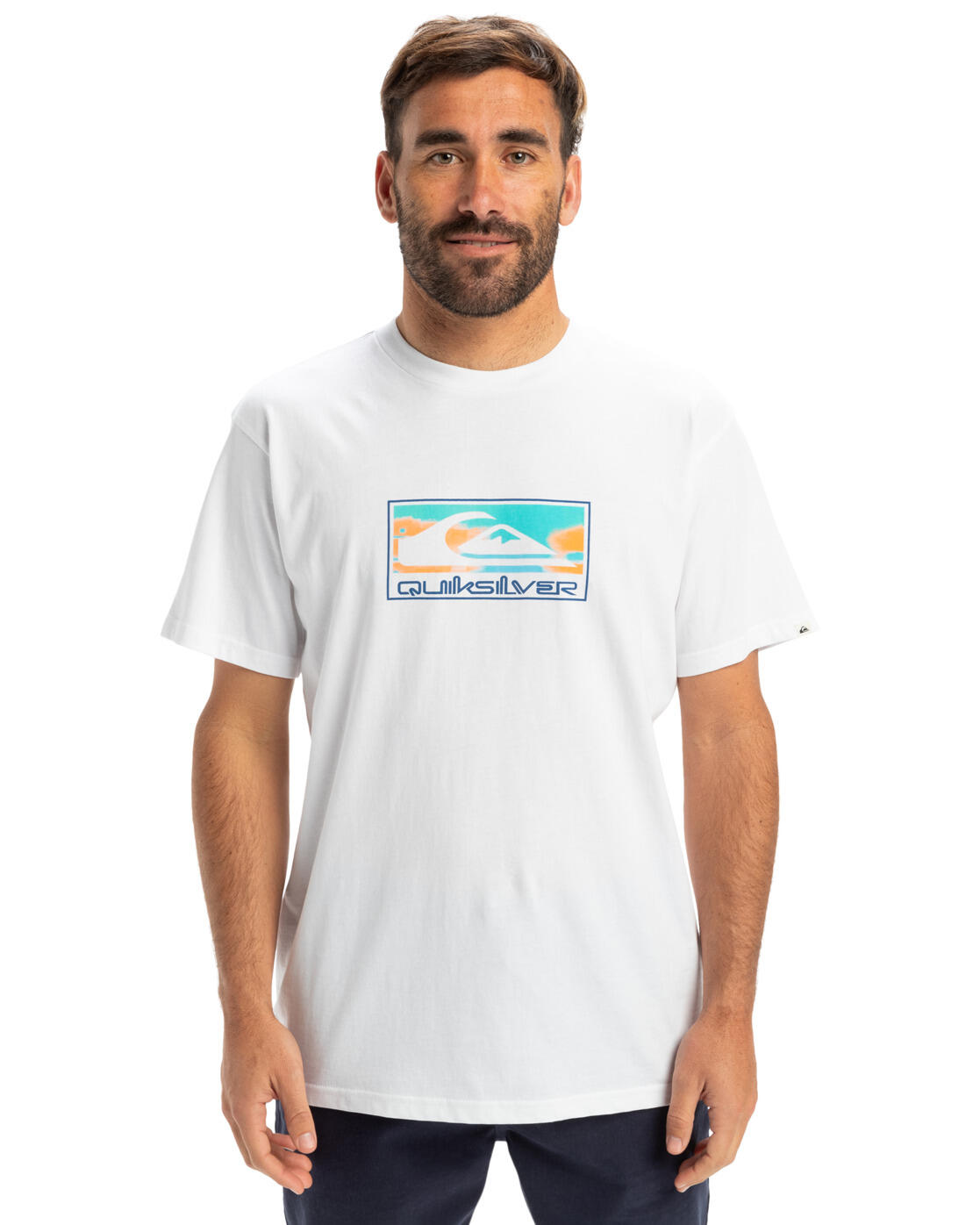 triko QUIKSILVER Ev Gradient Box White 3/5