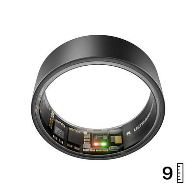 AIR Smart Ring, Raw Titanium - Größe 8