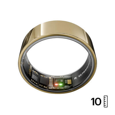 AIR Smart Ring, Raw Titanium - Größe 8