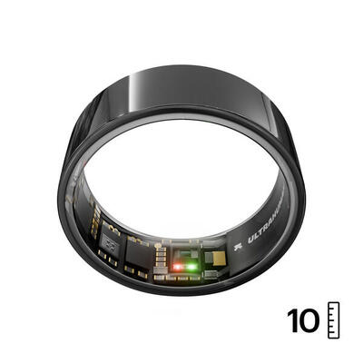 AIR Smart Ring, Raw Titanium - Größe 8