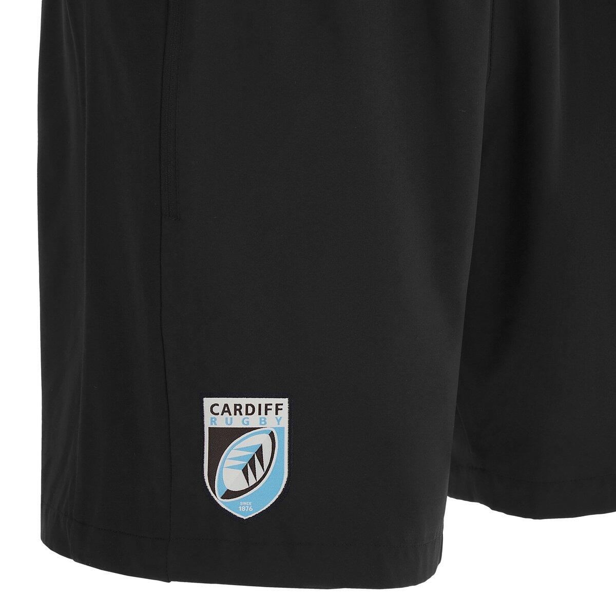 Cardiff Rugby 2023/24 Mens Training Bermuda Shorts MACRON | Decathlon