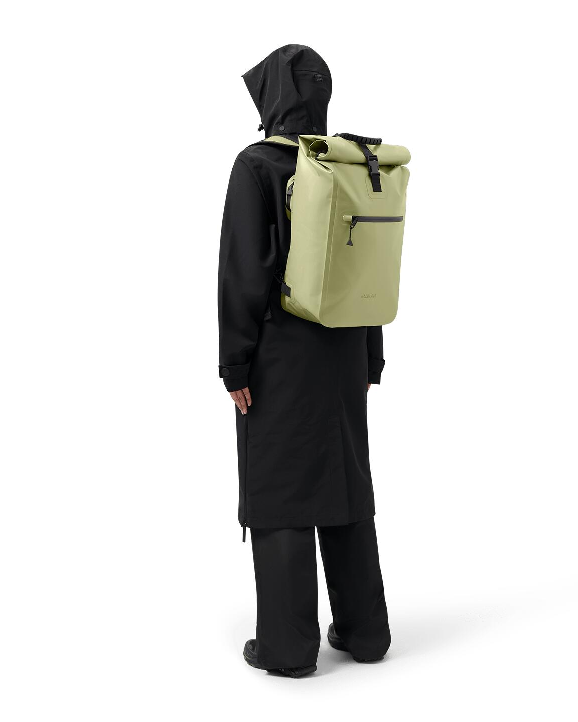 XL Rolltop Rucksack Damen – Wasserdicht & Recycelt 2/7