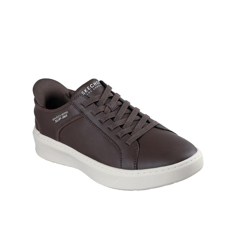 Sapatilhas Skechers Homem Court Break - Double Vented Marrons 2/4