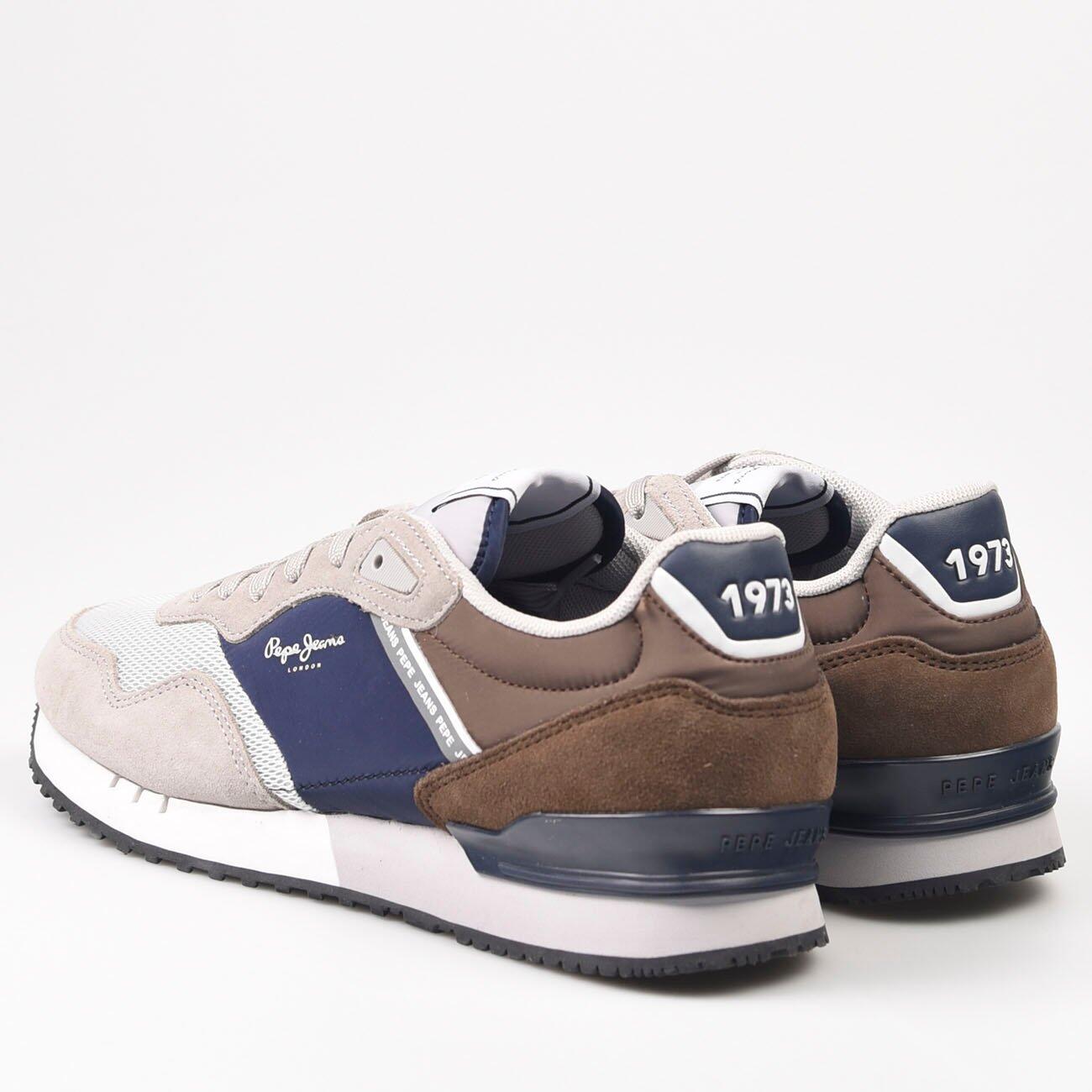 Chaussure de randonnée Baskets Homme Pepe Jeans BRIT HALF M Gri 4/5