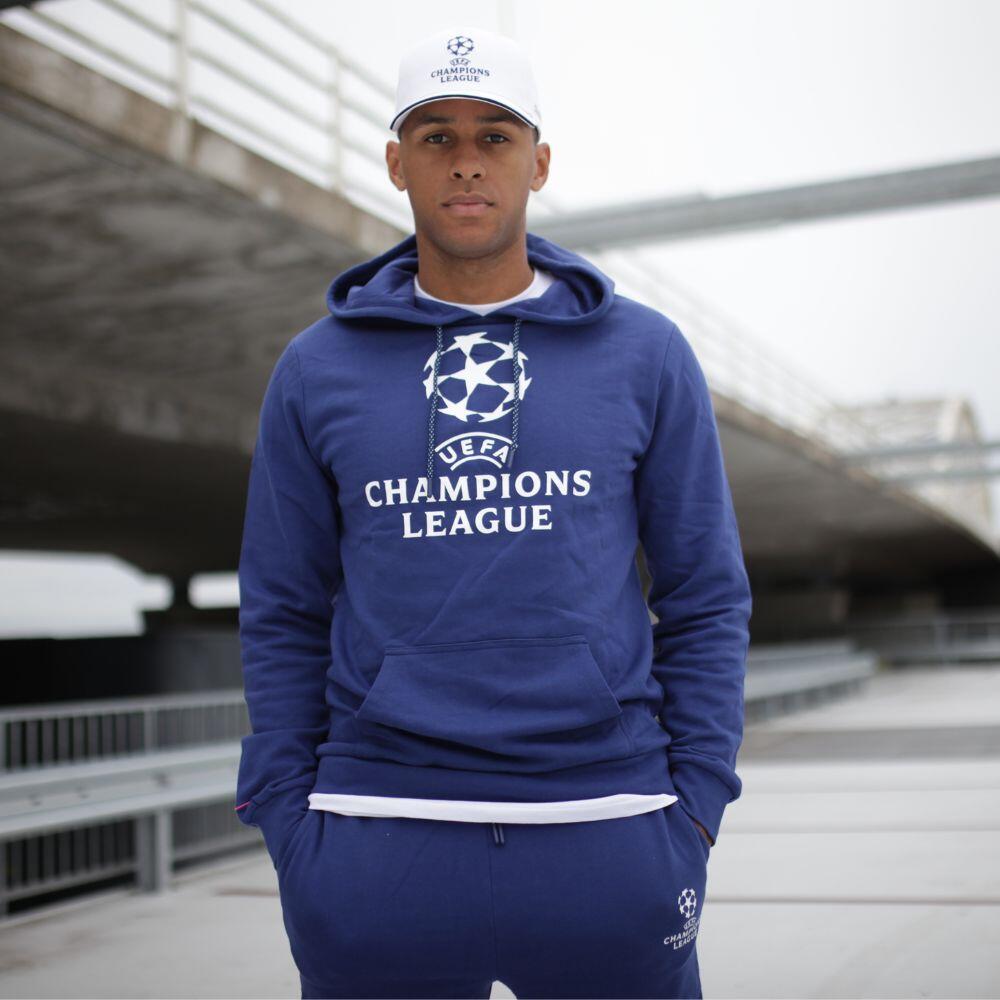 Moletom com capuz sênior com logo da Champions League 4/7