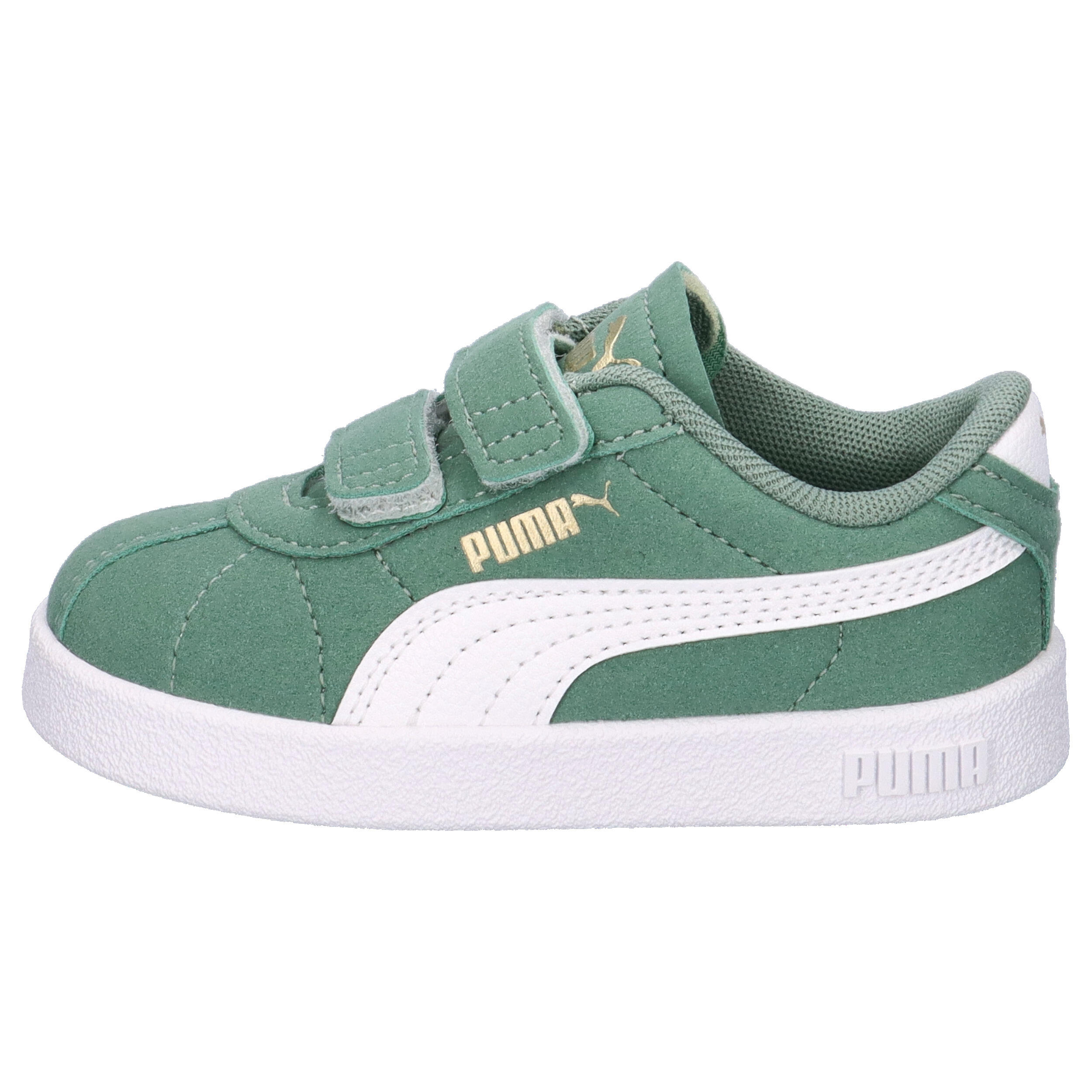 Baskets Puma Modèle Club Ii V Inf Couleur Vert 2/7
