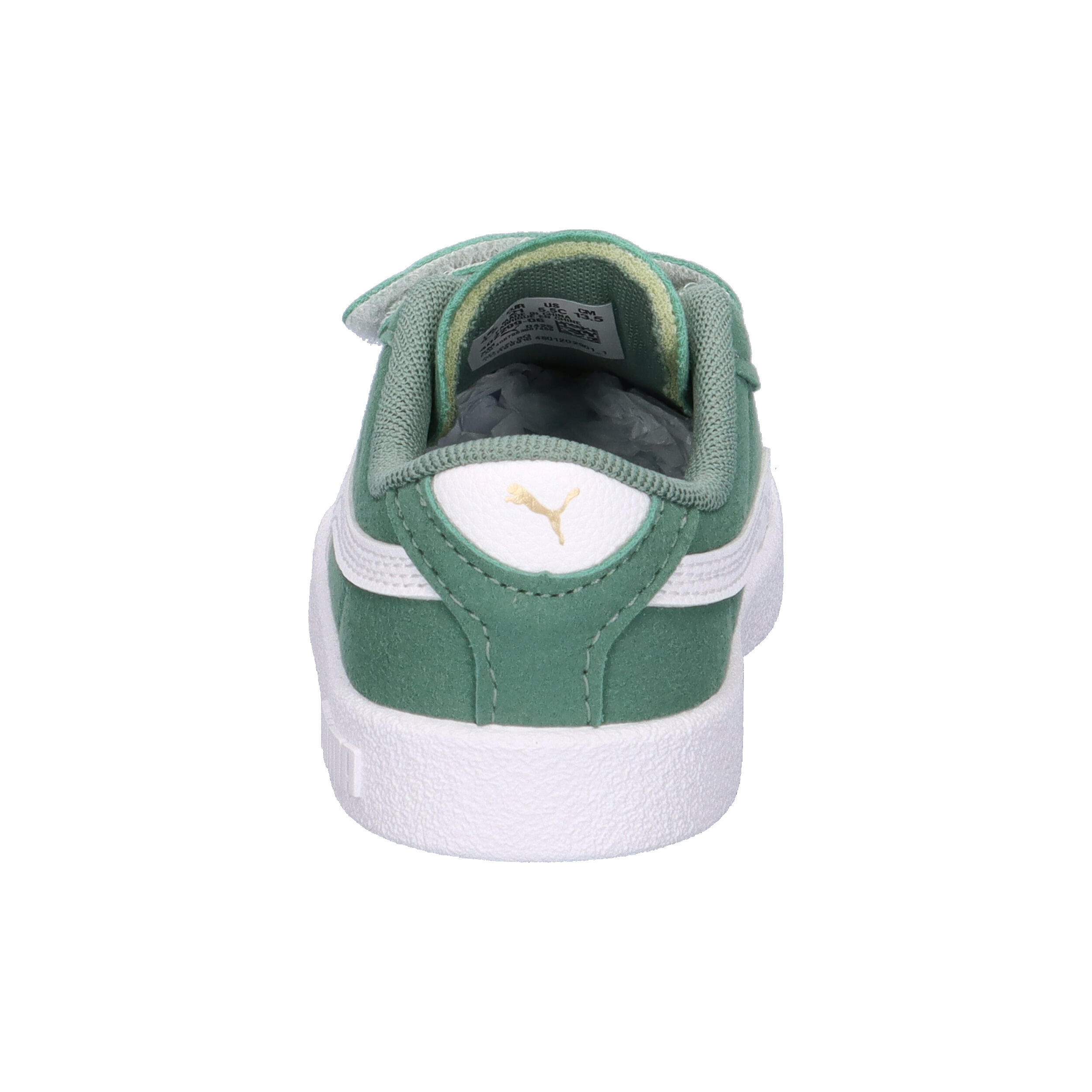 Baskets Puma Modèle Club Ii V Inf Couleur Vert 5/7