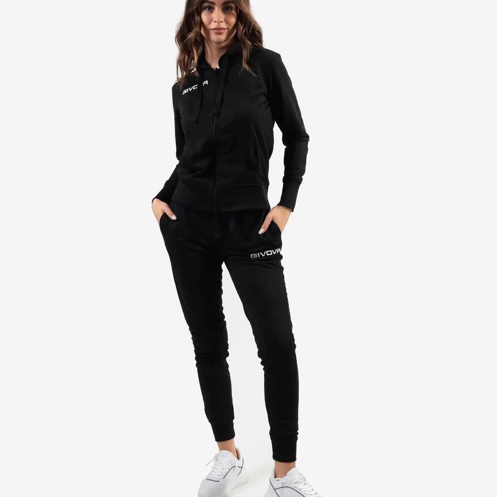 Women's terry cotton tracksuit Givova King